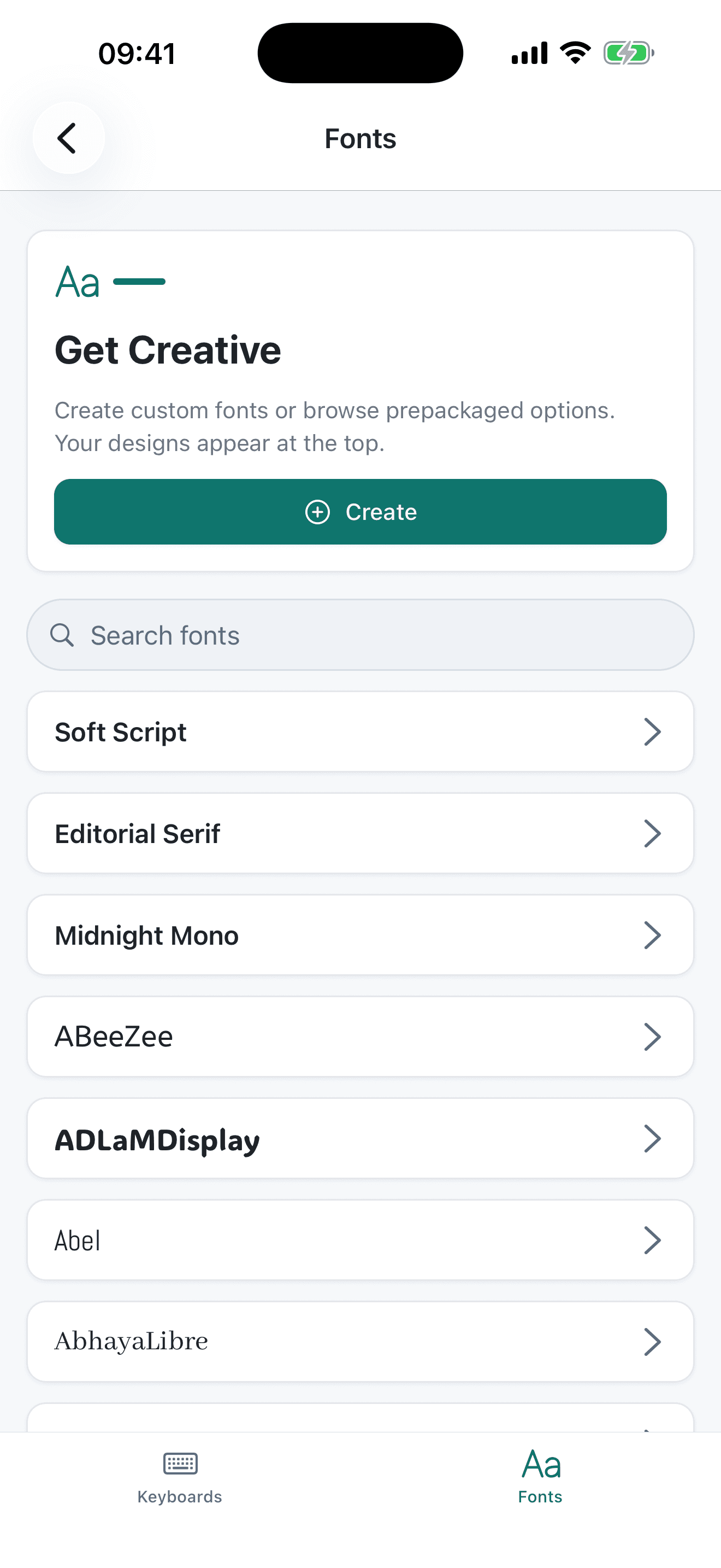 Keybench screenshot 3